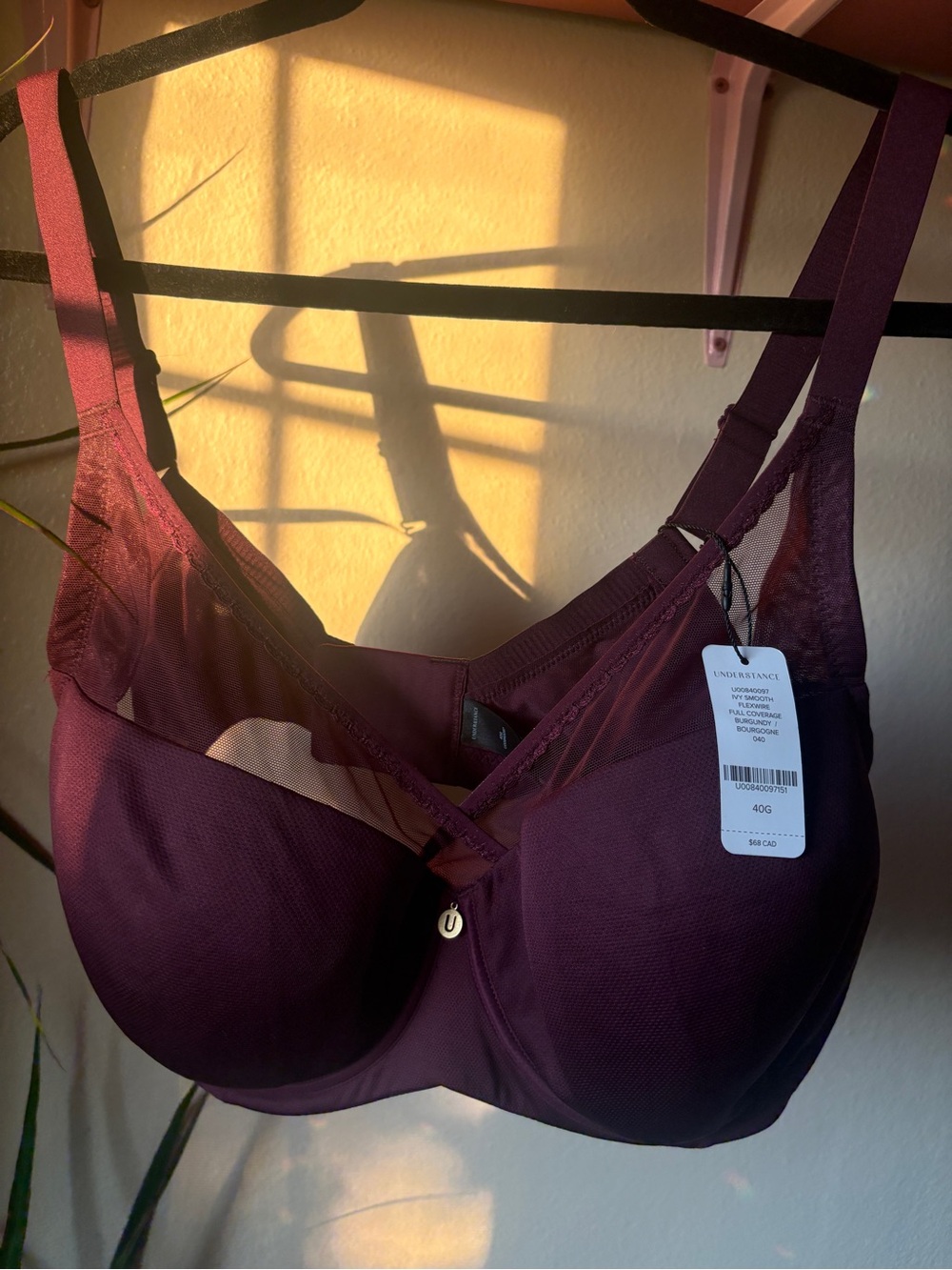 Understance Ivy Smooth Flexwire Full-Coverage Bra 40G